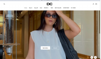Dress Code storefront as displayed at audit date