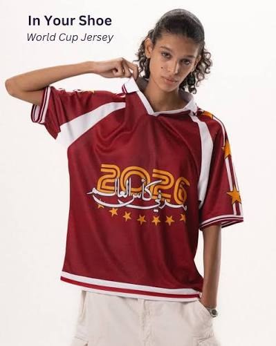 In Your Shoe World Cup jersey